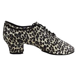 Finias Comfort Black Leopard tánccipő