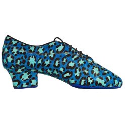Finias Comfort Blue Leopard tánccipő
